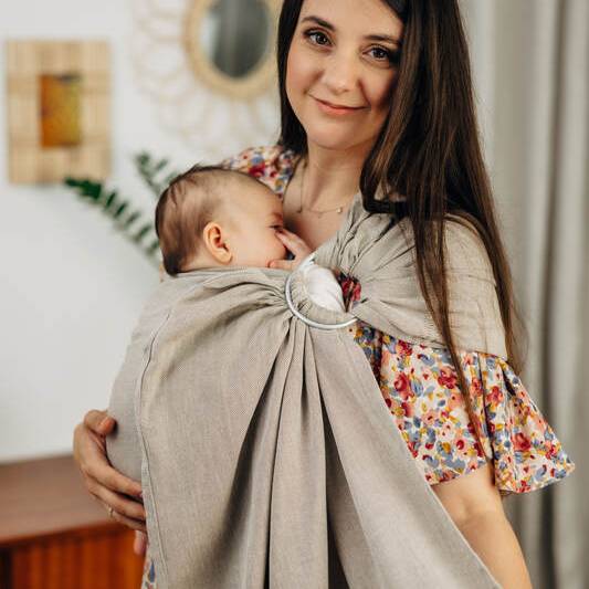 Broken Twill Ring Sling - Peanut Butter