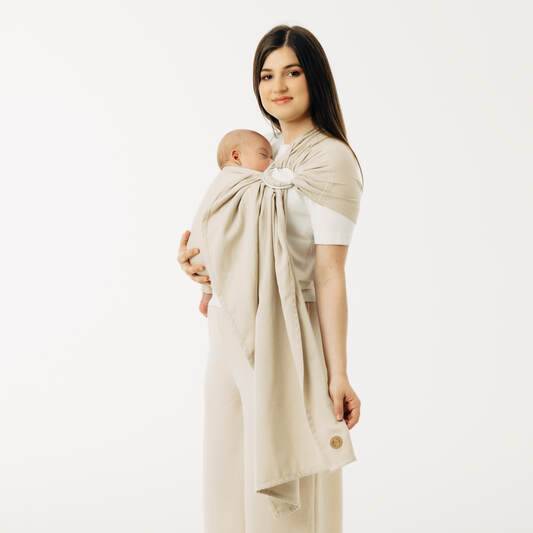 Broken Twill Ring Sling - Track - Bamboo Blend