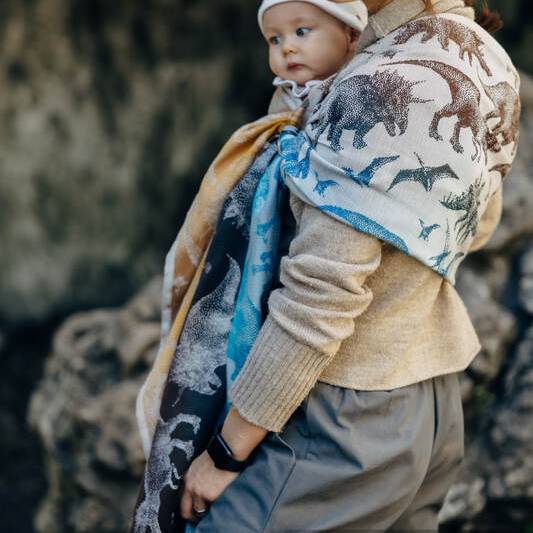 Ring Sling - Jacquard - Jurassic Park - Fossil