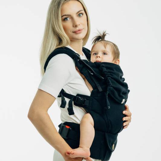 Lenny UpGrade Pro Carrier - Little Herringbone Ebony Black