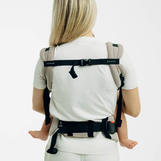 Lenny UpGrade Pro Carrier - Little Herringbone Almond