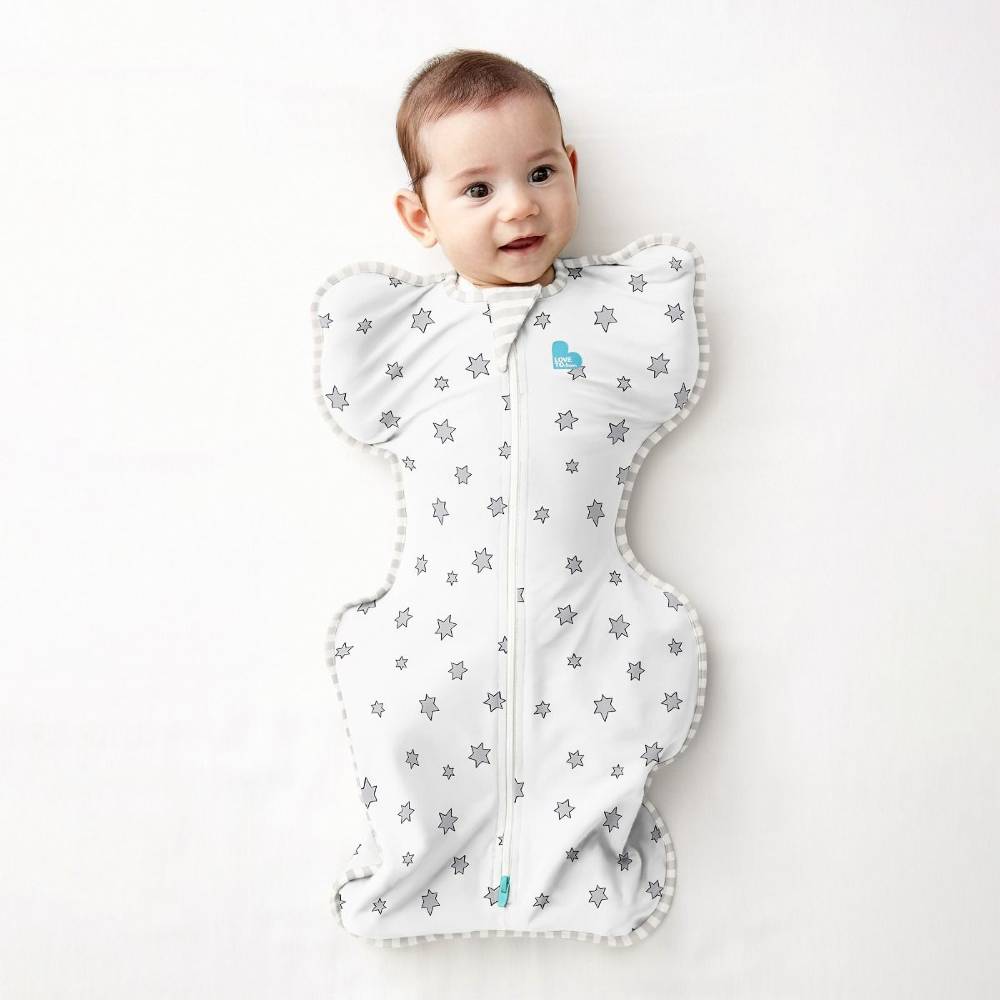 0.2 tog Swaddle Up Bamboo Viscose Lite - Super Star on a white background