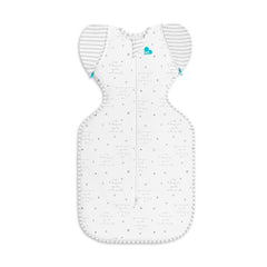 0.2 tog Swaddle Up Transition Bag Lite - You Are My White