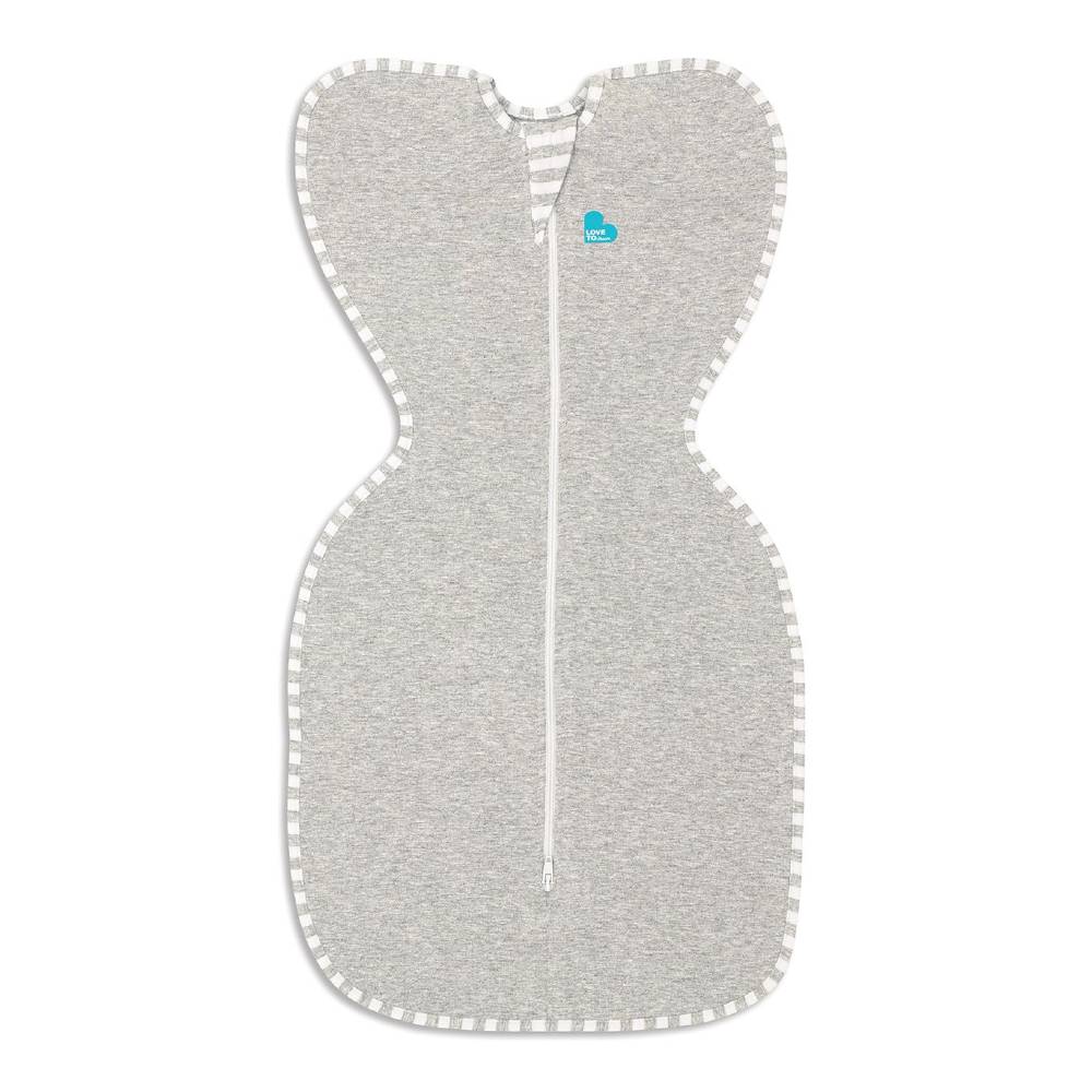 1.0 tog Swaddle Up Original - Grey Marl on a white background