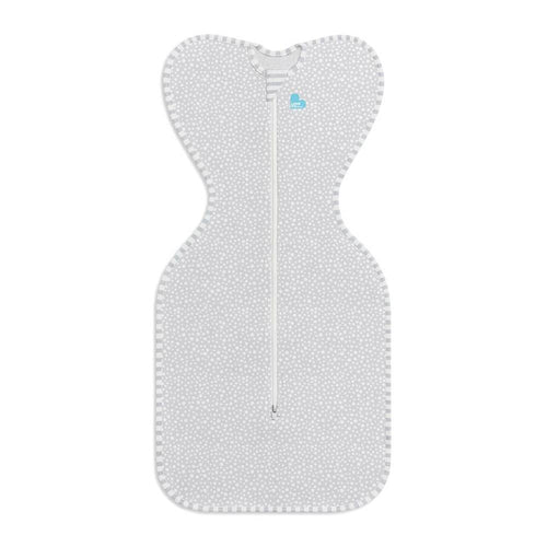 1.0 tog Swaddle Up Bamboo - Grey Dot on a white background