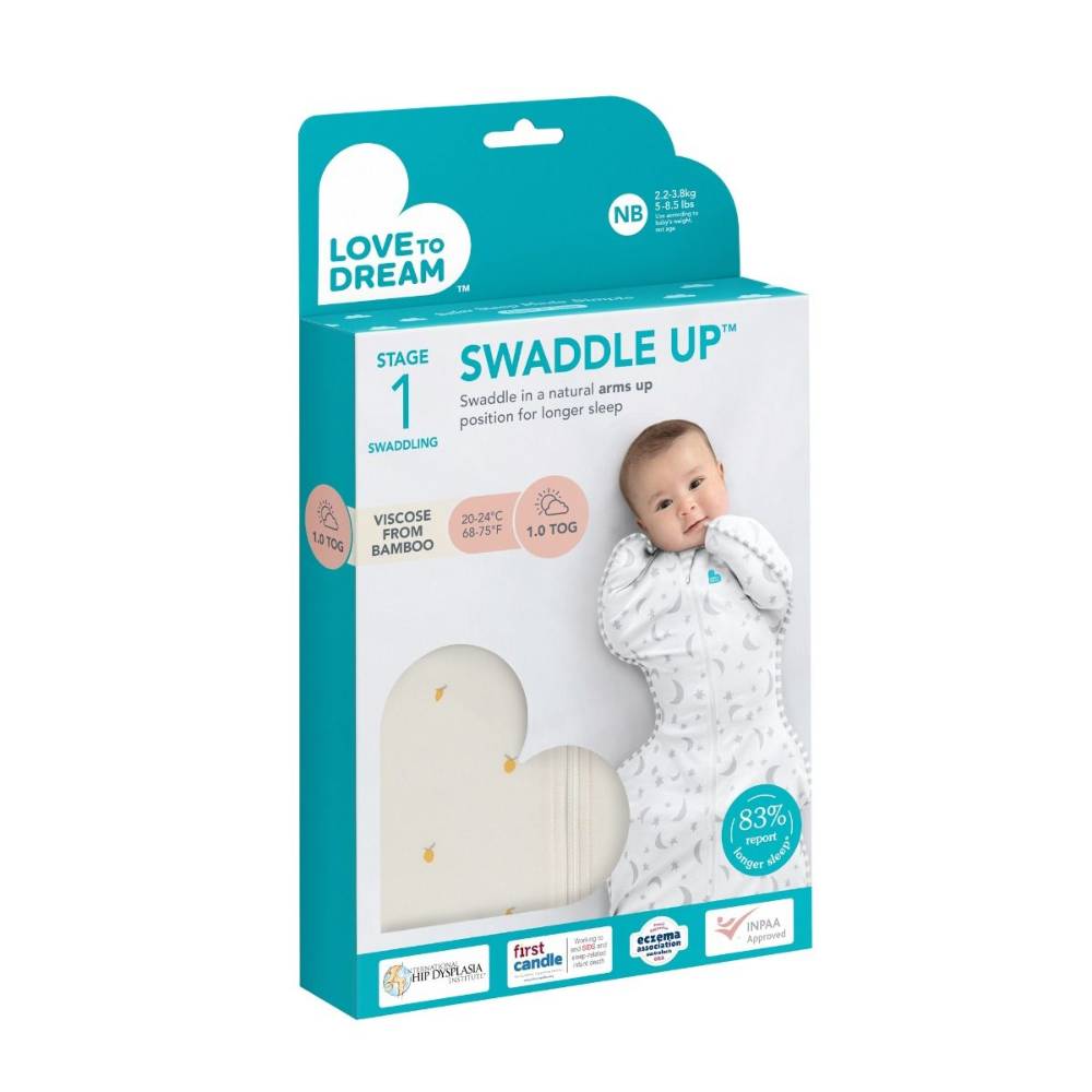 1.0 tog Swaddle Up Bamboo - Lemons