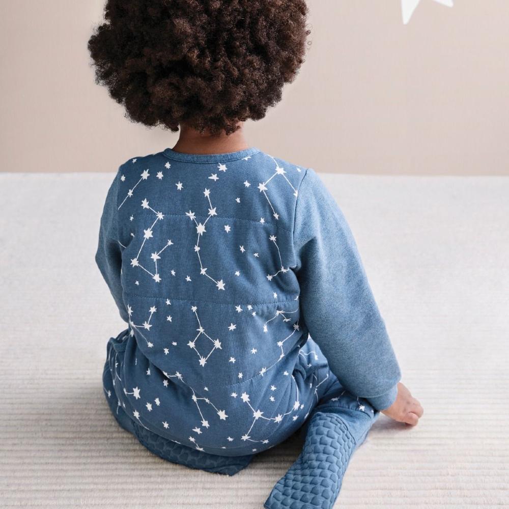 2.5 tog Sleepsuit - Stellar Denim