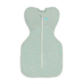 1.5 tog Swaddle Up All Seasons - Twigs Olive on a white background
