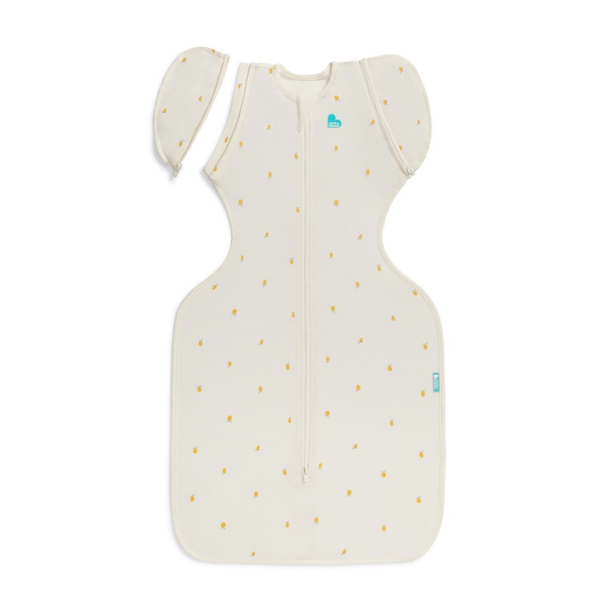 1.0 tog Swaddle Up Transition Bag Bamboo - Lemons