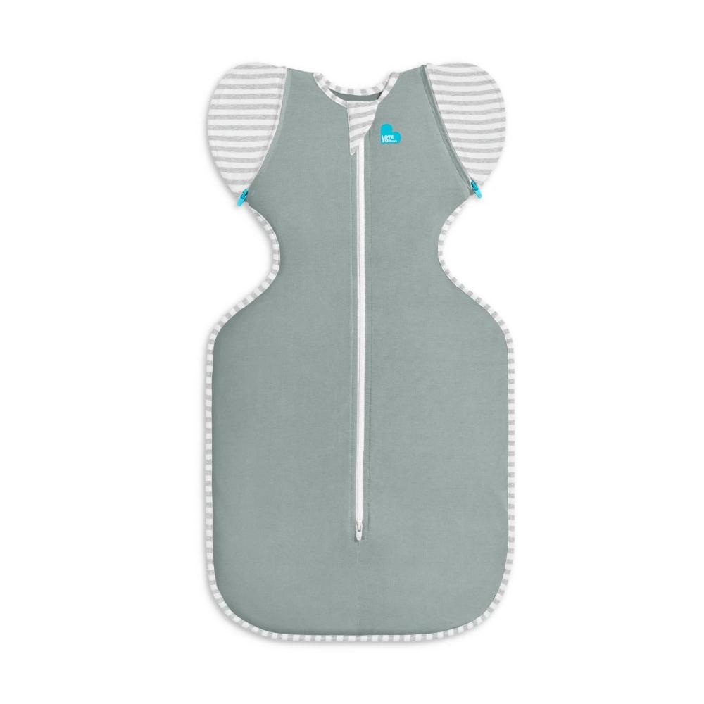 1.0 tog Swaddle Up Transition Bag - Deep Olive on a white background