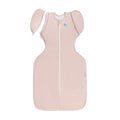 1.0 tog Swaddle Up Transition Bag - Powder Pink Twinkle, on a white background. 