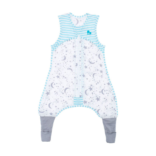 0.2 tog Sleepsuit - Blue on a white background