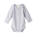 Babu Cotton Long Sleeve Bodysuit - Lavender