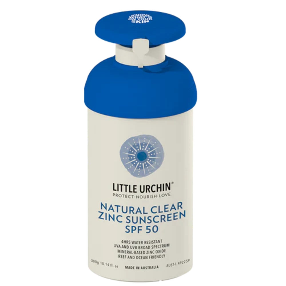 Natural Clear Zinc Sunscreen SPF50
