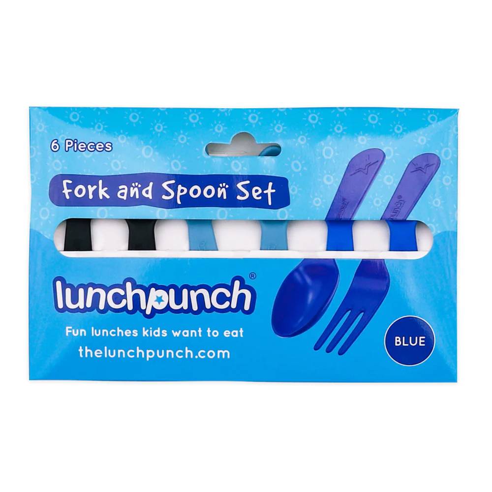 Fork & Spoon Set - Blue Set