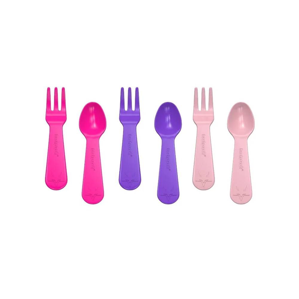 Fork & Spoon Set - Pink Set
