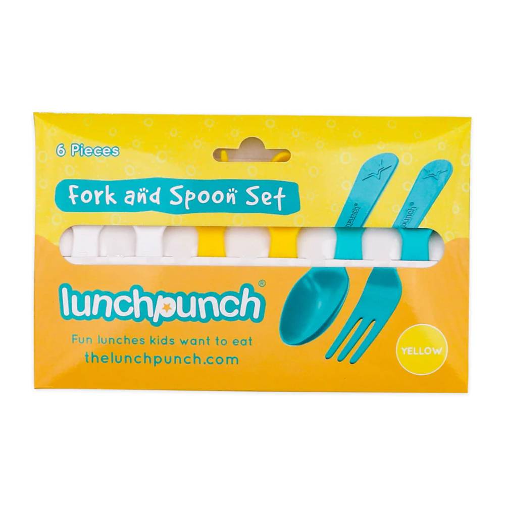 Fork & Spoon Set - Yellow Set