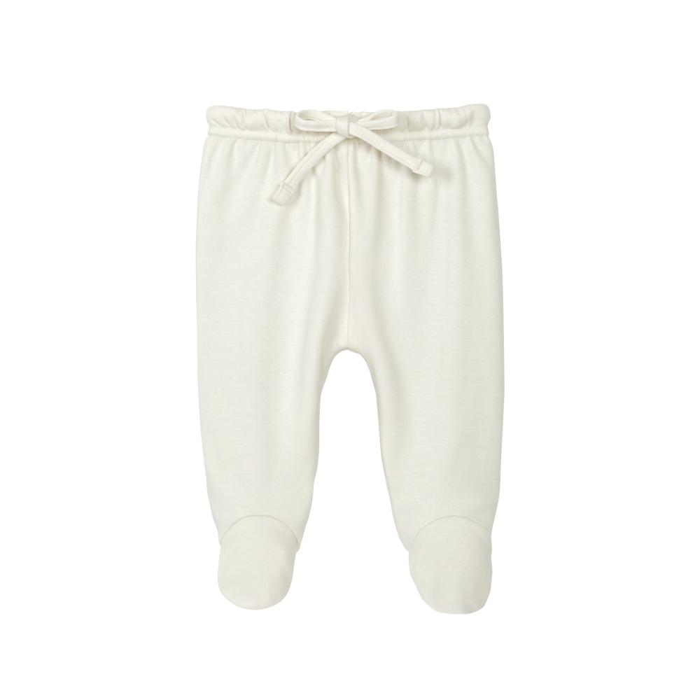 Cotton Footed Leggings - Cream