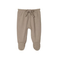 Cotton Footed Leggings - Walnut