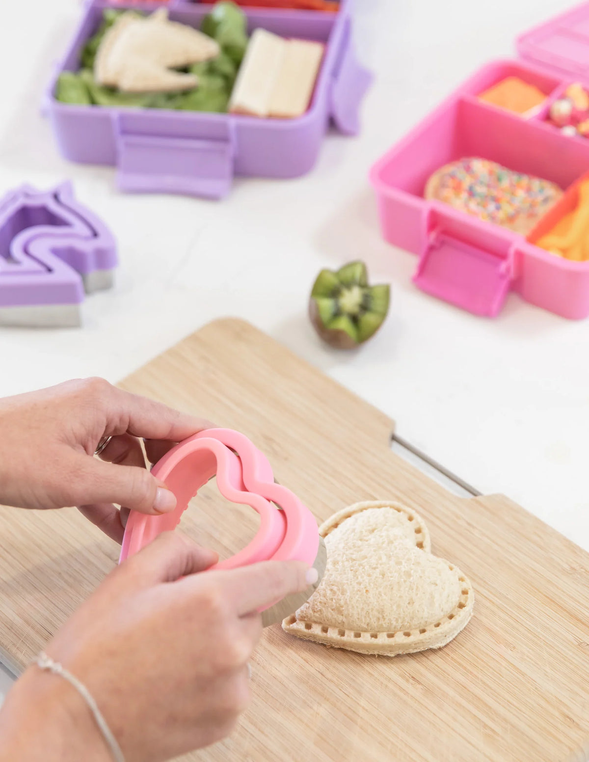 Cut & Crimp Sandwich Pockets - Hearts