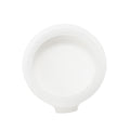 Slilicone lid insert on a white background
