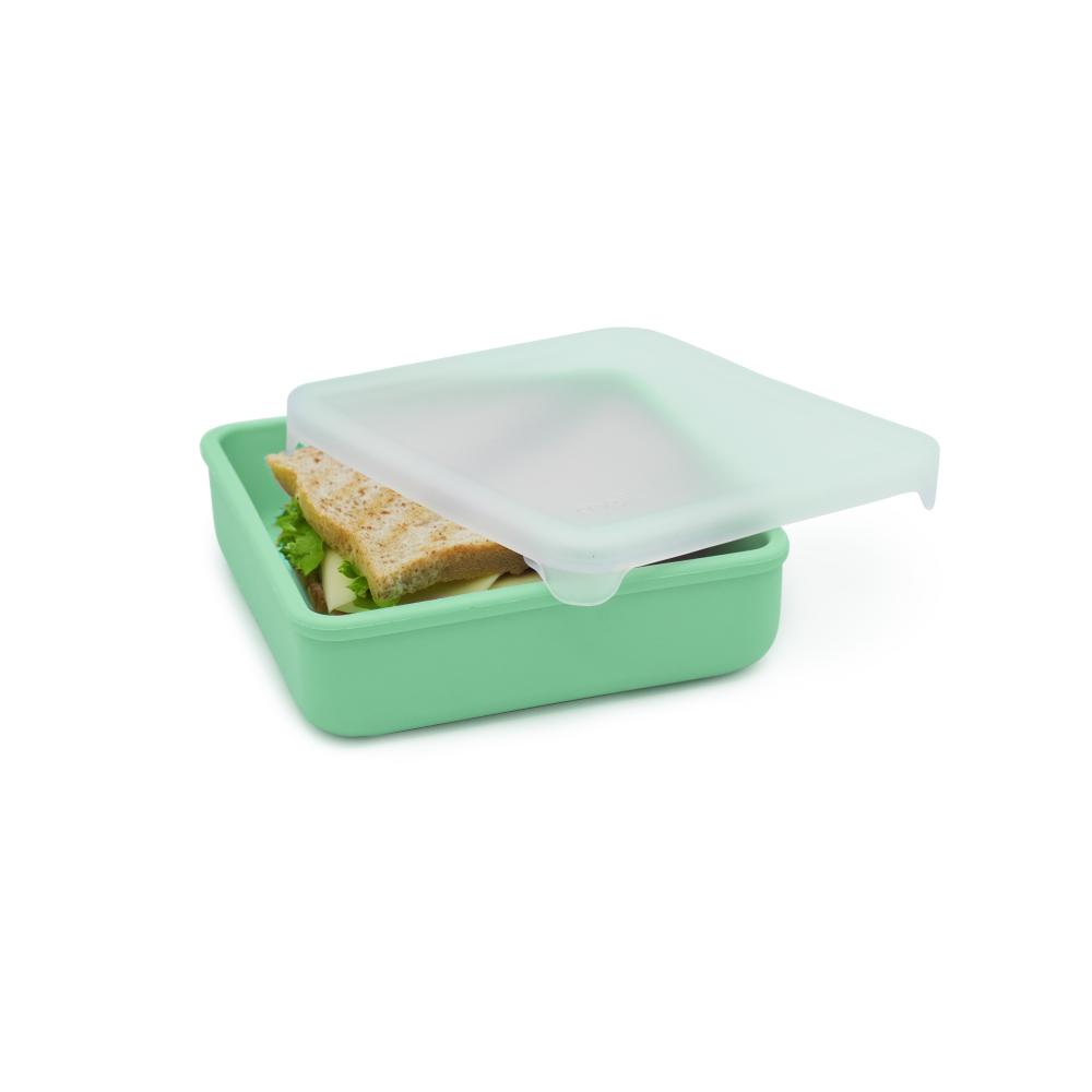 Silicone Sandwich Container - Mint