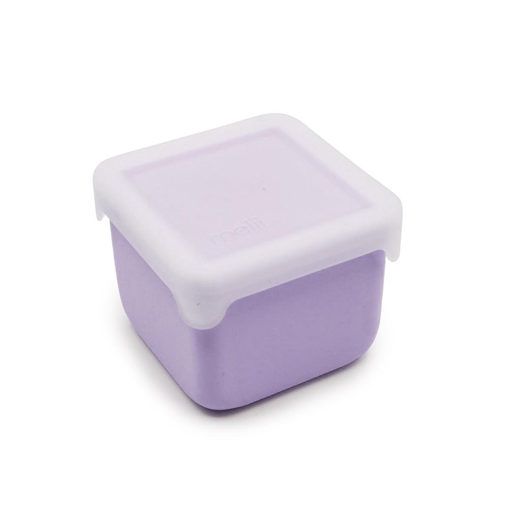 Silicone Snack Container 2pk - Pink + Purple