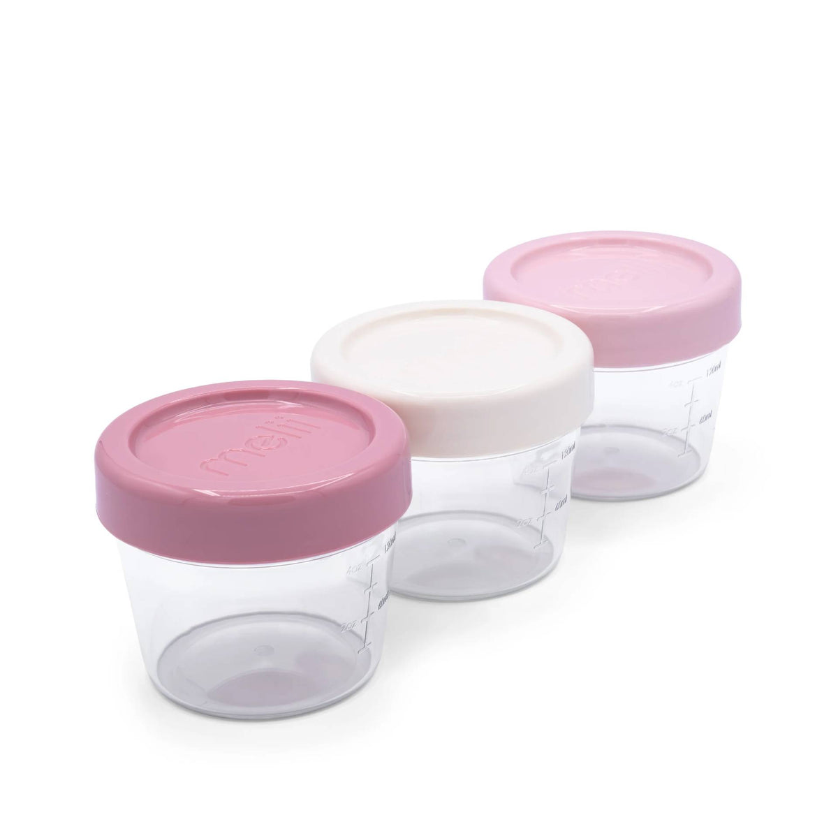 Snack Container 3pk - Berry/Blush/Ivory