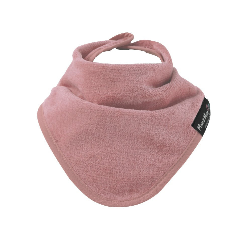 Bandana Wonder Bib - Dusty Pink