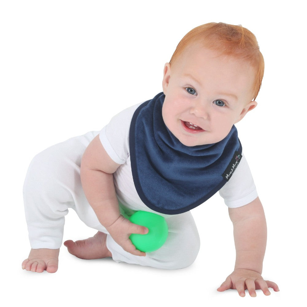 Bandana Wonder Bib - Navy