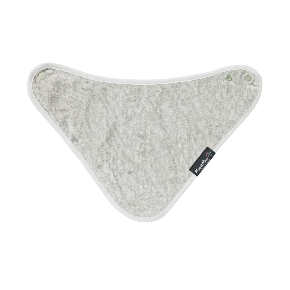Bandana Wonder Bib - Stone