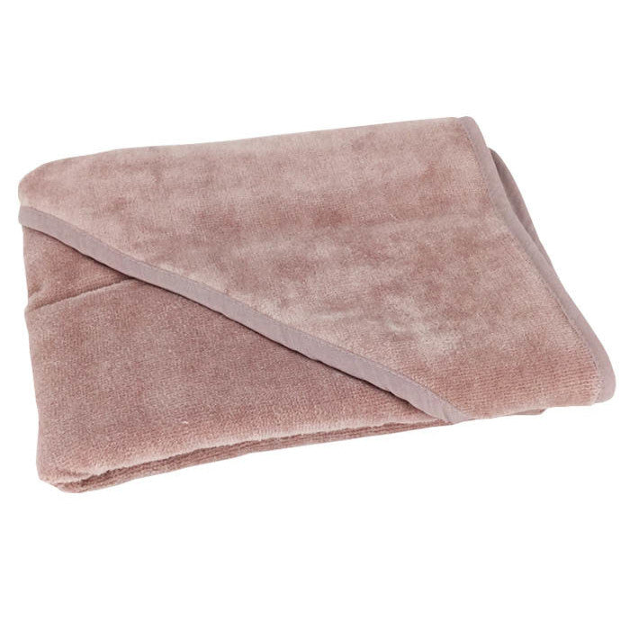 Hooded Towel - Dusty Pink