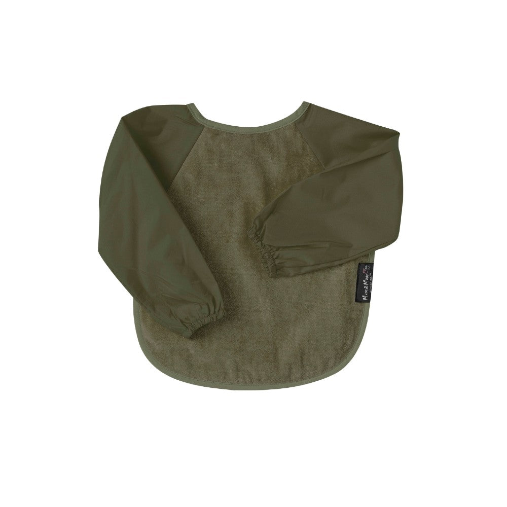 Sleeved Bib - Olive