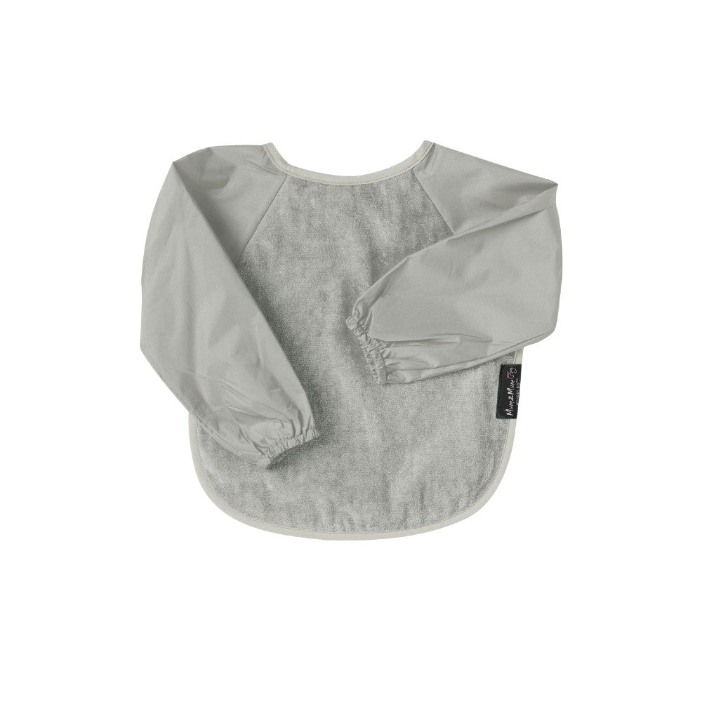 Sleeved Bib - Stone