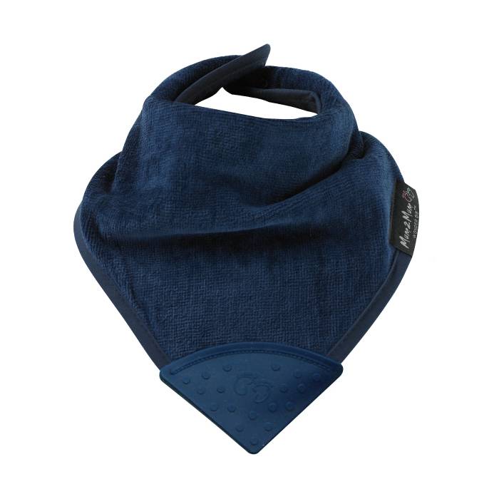 Teething Bandana Wonder Bib - Navy