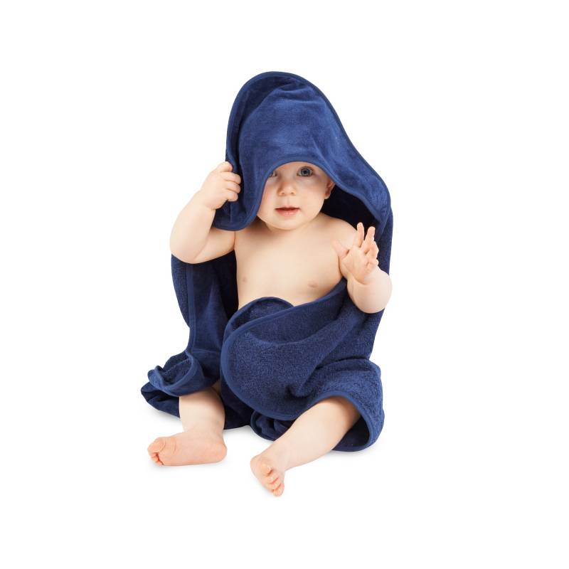 Hooded Towel - Navy