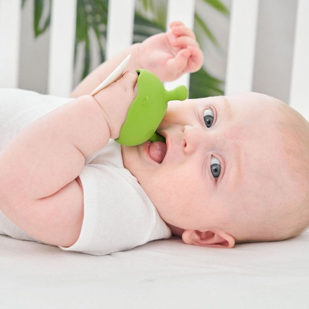 Soothing Mushroom Teether - Green