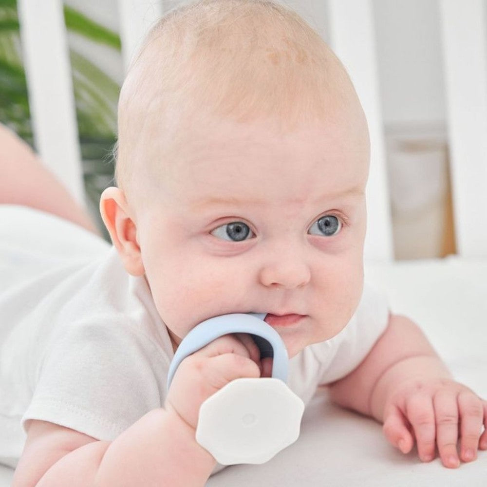 Soothing Mushroom Teether - Blue