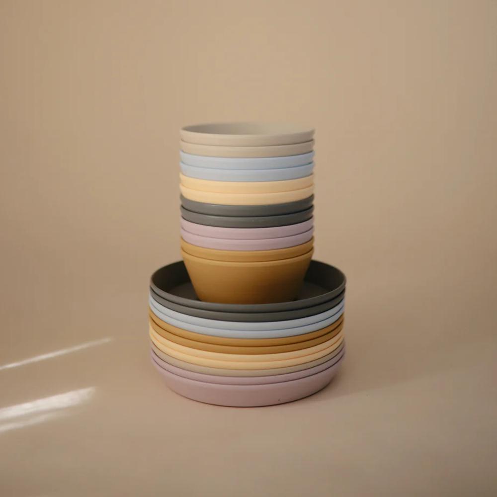 Dinnerware Round Plate 2pc - Soft Lilac