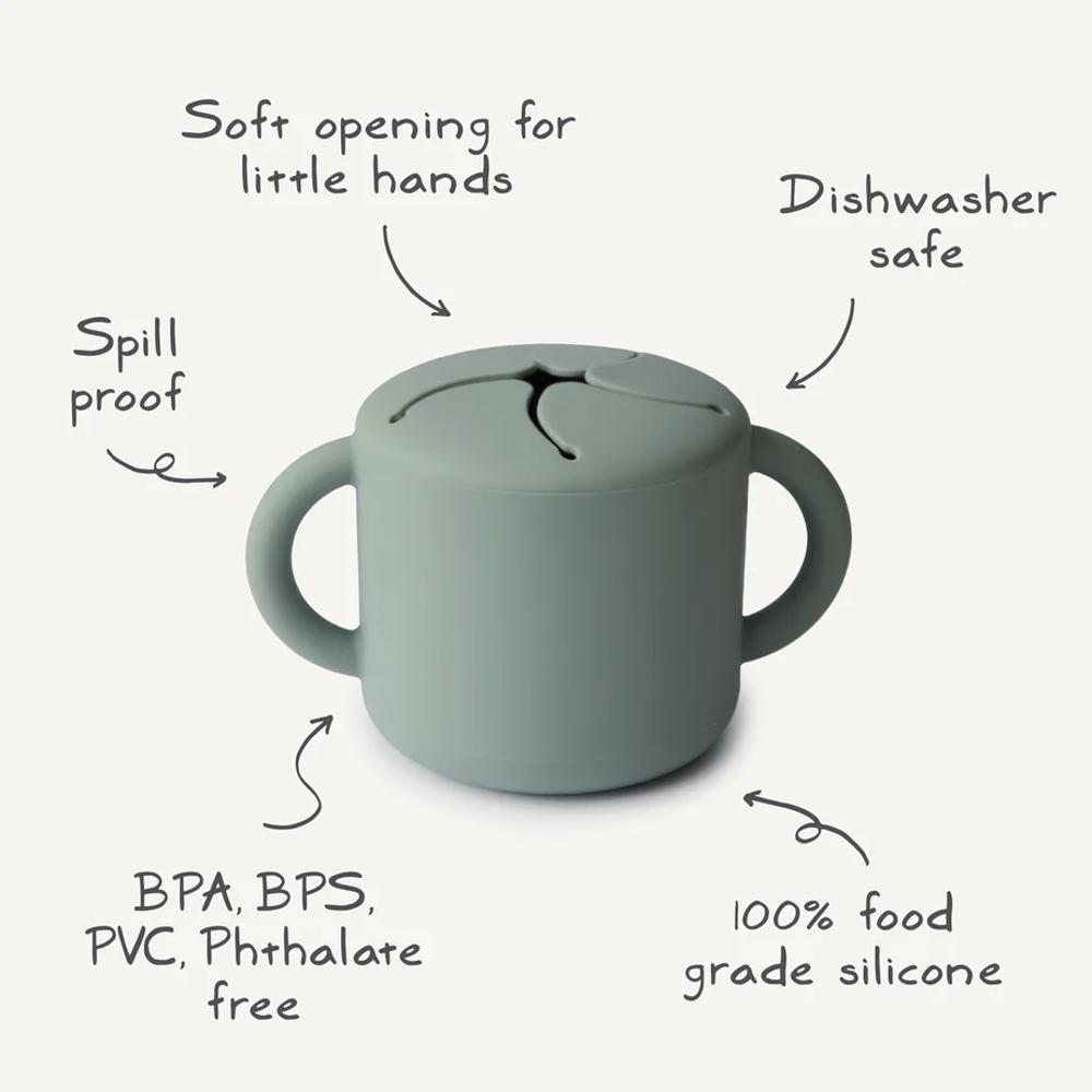 Silicone Snack Cup - Stone