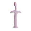 Silicone Flower Training Toothbrush - Soft Lilac