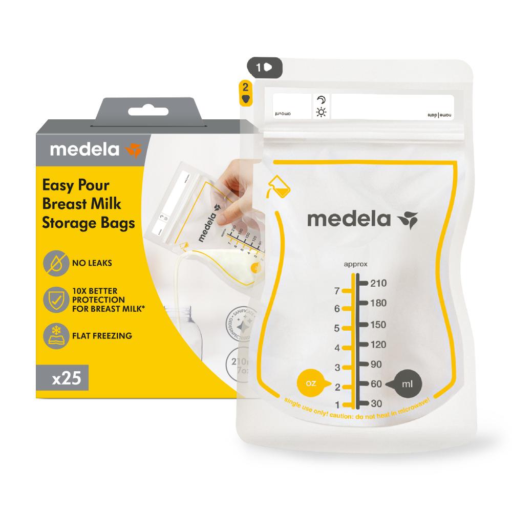 Easy Pour Breast Milk Storage Bags