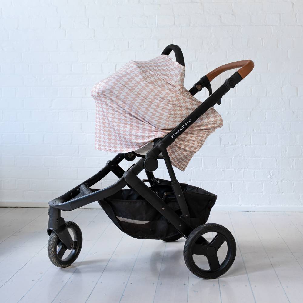 Multi-Use Cover - Houndstooth Black