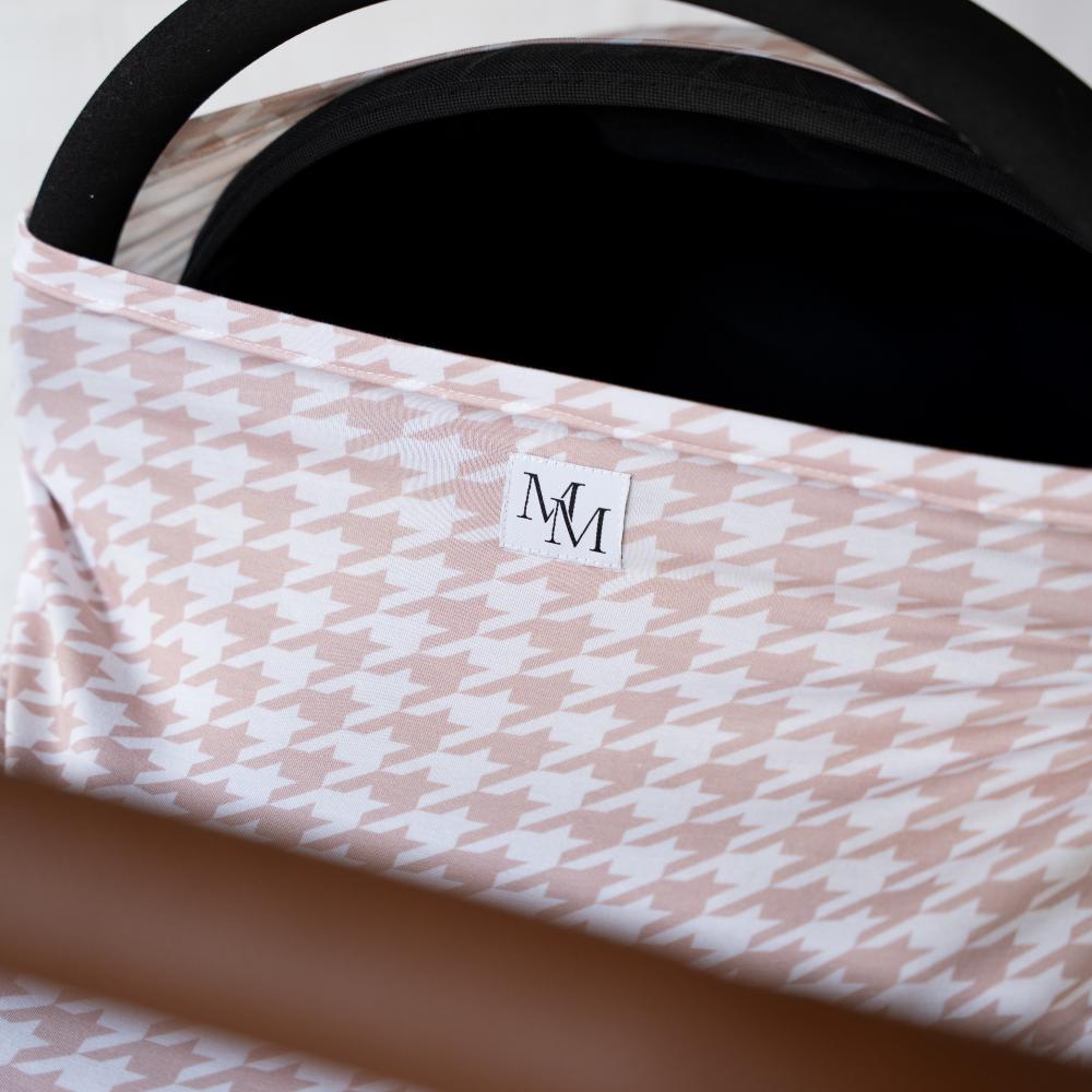 Multi-Use Cover - Houndstooth Black