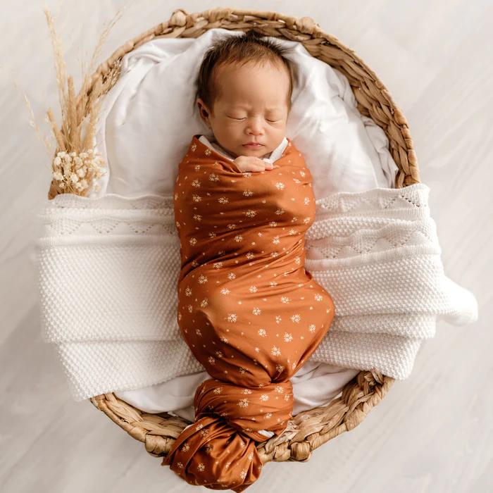Stretchy Swaddle - Honey Blossom
