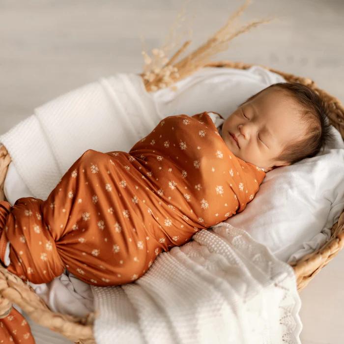Stretchy Swaddle - Honey Blossom