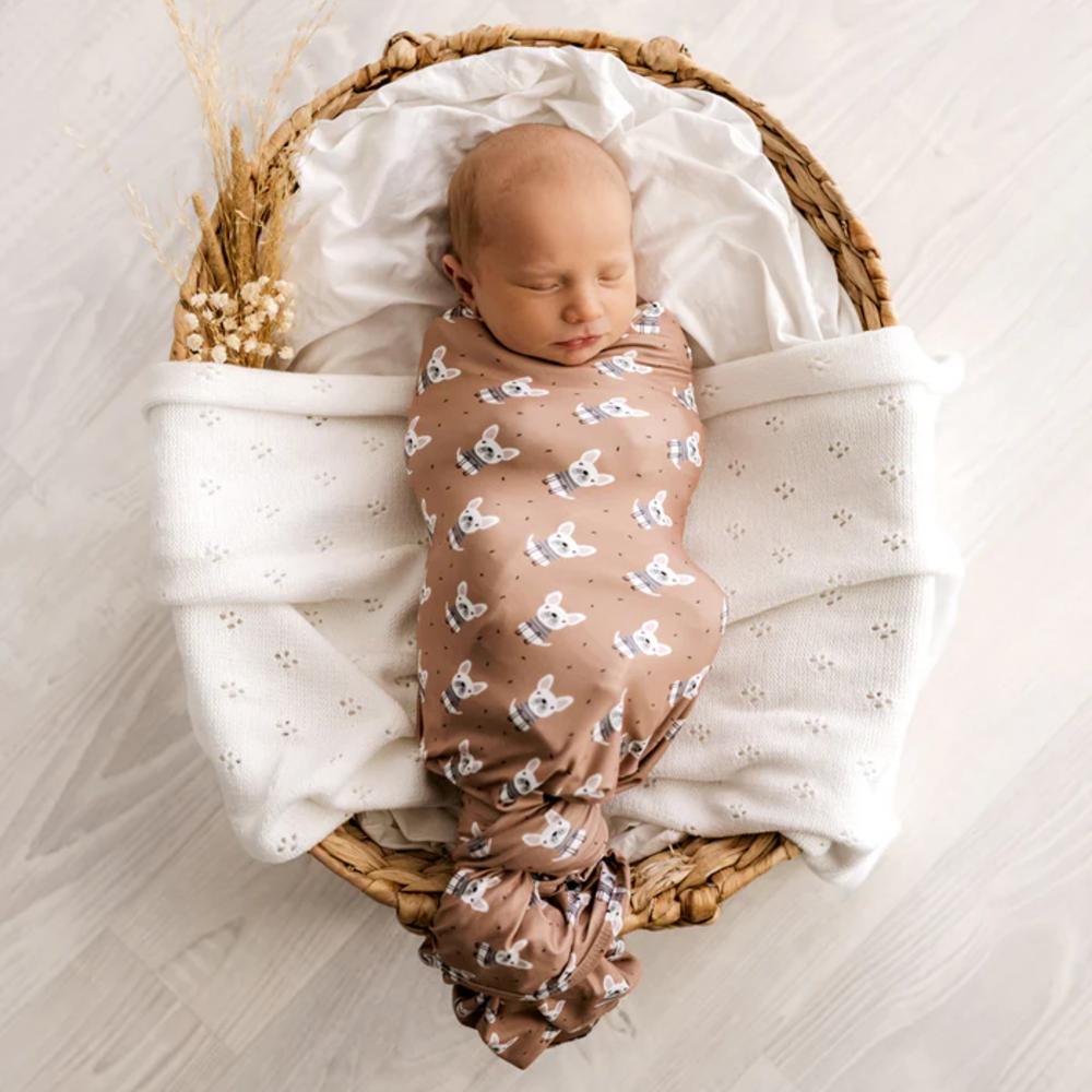 Stretchy Swaddle - Little Frenchie