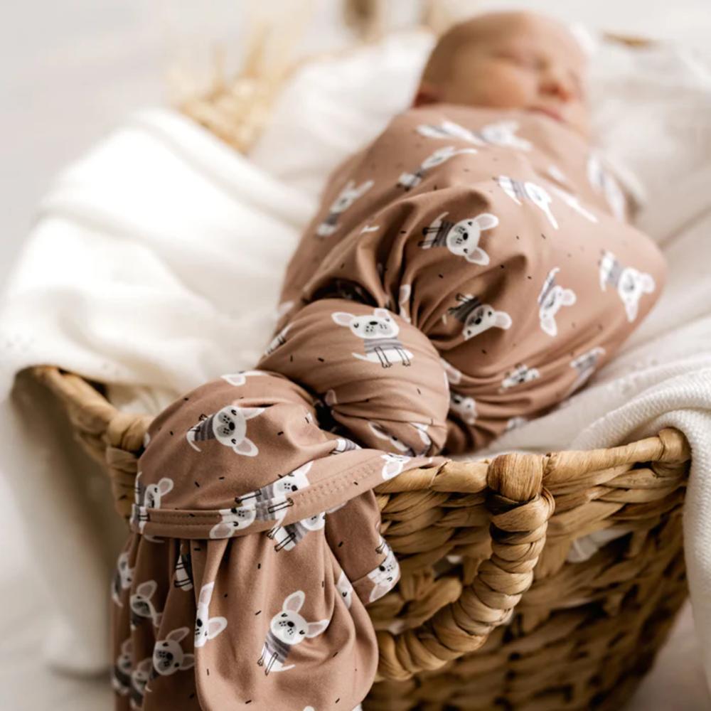 Stretchy Swaddle - Little Frenchie