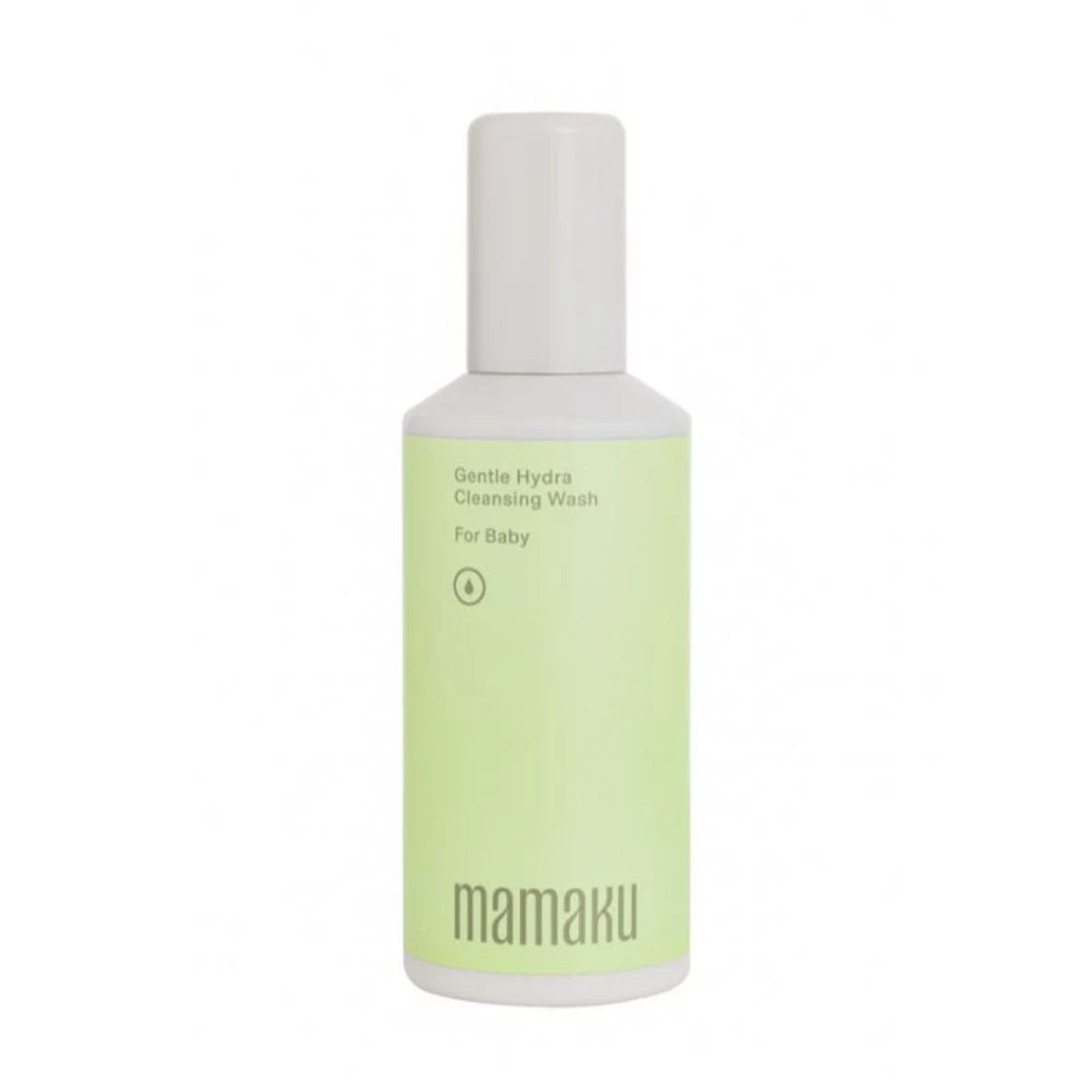 A bottle of Gentle Hydra Cleansing Wash for Baby on a white background. 