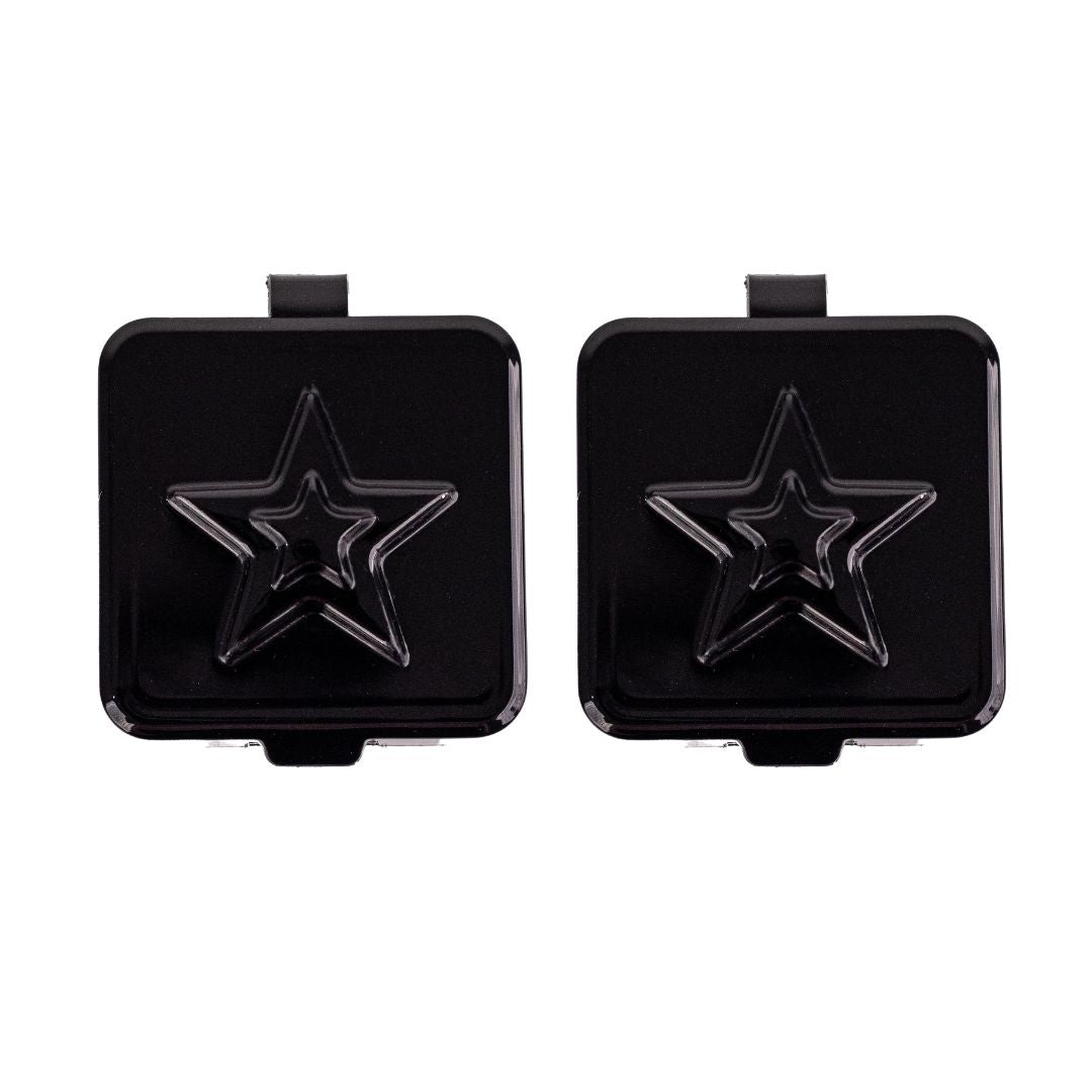 black Montiico mini plastic boxes for sauces and snacks
